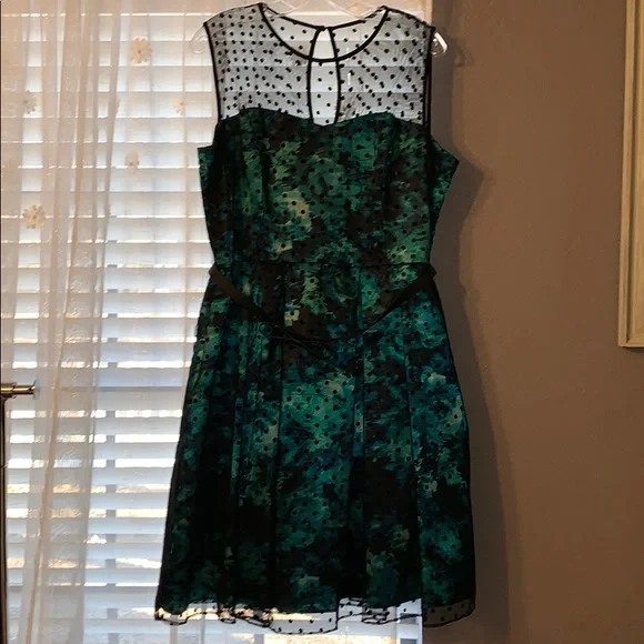 Chetta B | Dresses | Lace Covered Turquoise Semi Formal Dress | Poshmark